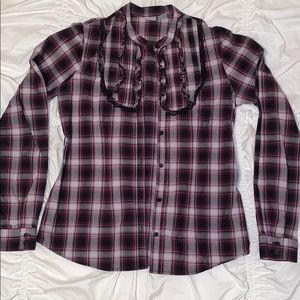 Women’s medium Daytrip plaid long-sleeve